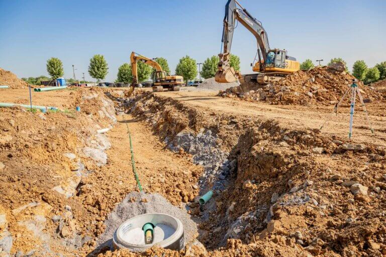 CMA Sitework & Sewer Installation